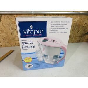 Vitapur Pink Water Filter Pitcher New in Box